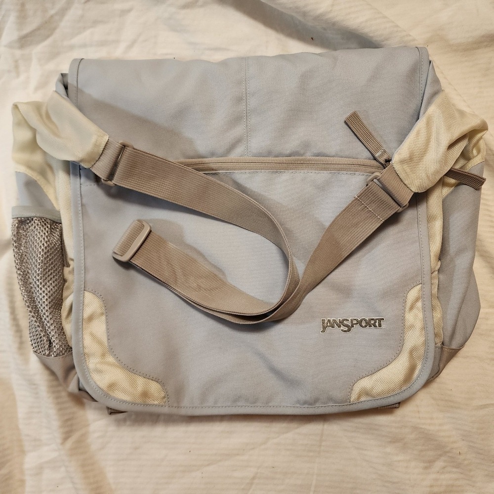 Vintage JanSport Airlift Messenger Bag - TM20 Crossbody Y2K